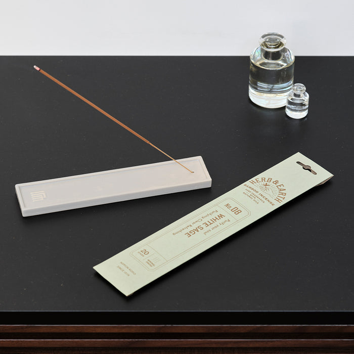 YUKARI Long Incense Holder - Gray