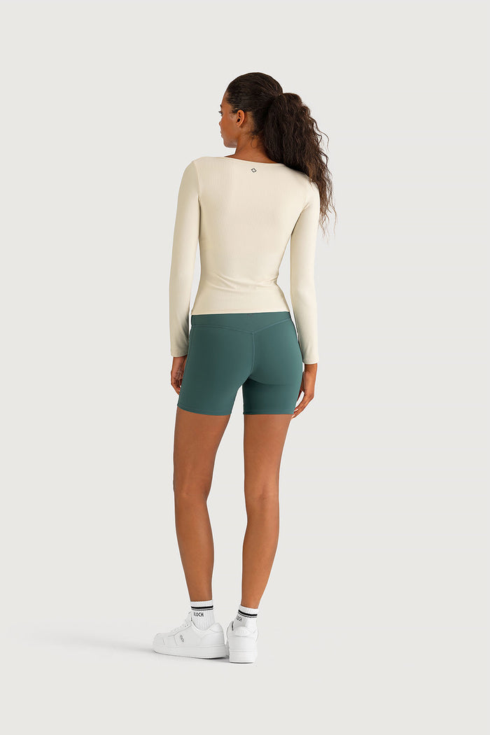 Z5683Y - Rib Essential Long Sleeve Top