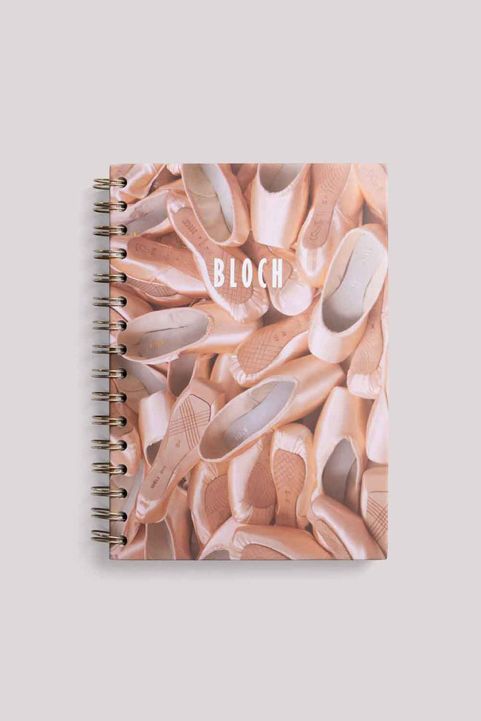 12000 - Bloch Pointe Shoe Spiral Hardcover A5 Lined Notebook