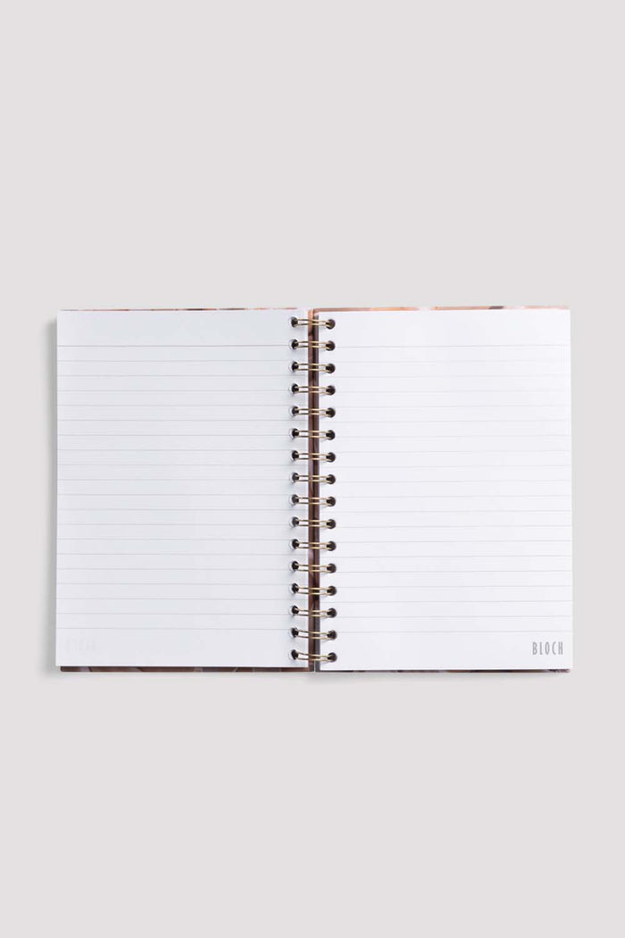 12000 - Bloch Pointe Shoe Spiral Hardcover A5 Lined Notebook