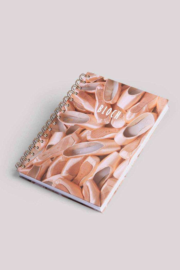 12000 - Bloch Pointe Shoe Spiral Hardcover A5 Lined Notebook