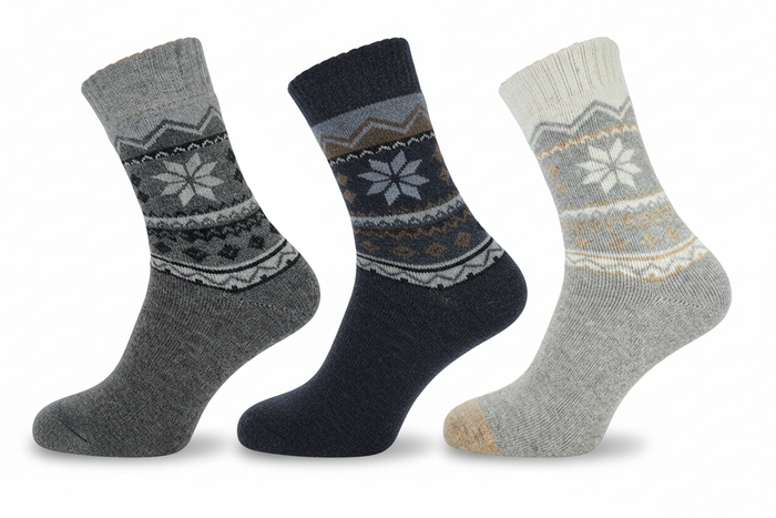 3 Men's Nordic Socks