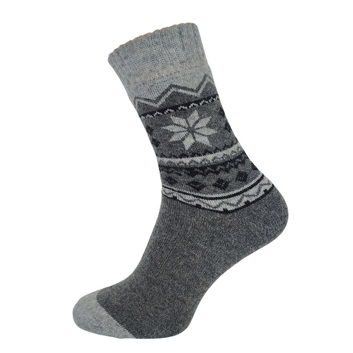 3 pairs of Men's Thick Nordic crew socks