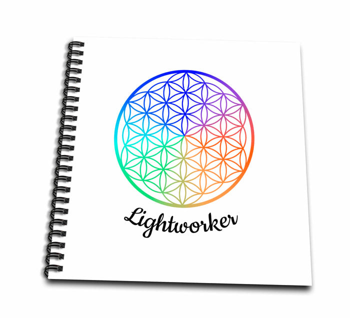 3dRose Sacred Geometry Universal Pattern Symbol Lightworker - Drawing Books (db_338285) - Smokin Resin Company
