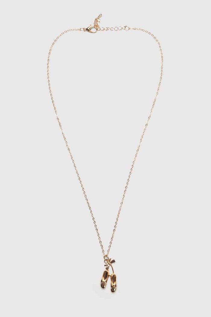40063 - Bloch Ballet Shoe Necklace