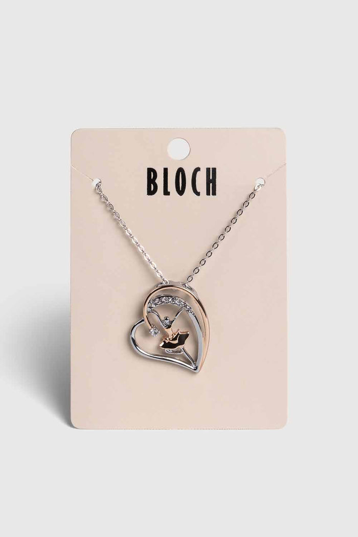 40064 - Bloch Ballet Heart Necklace