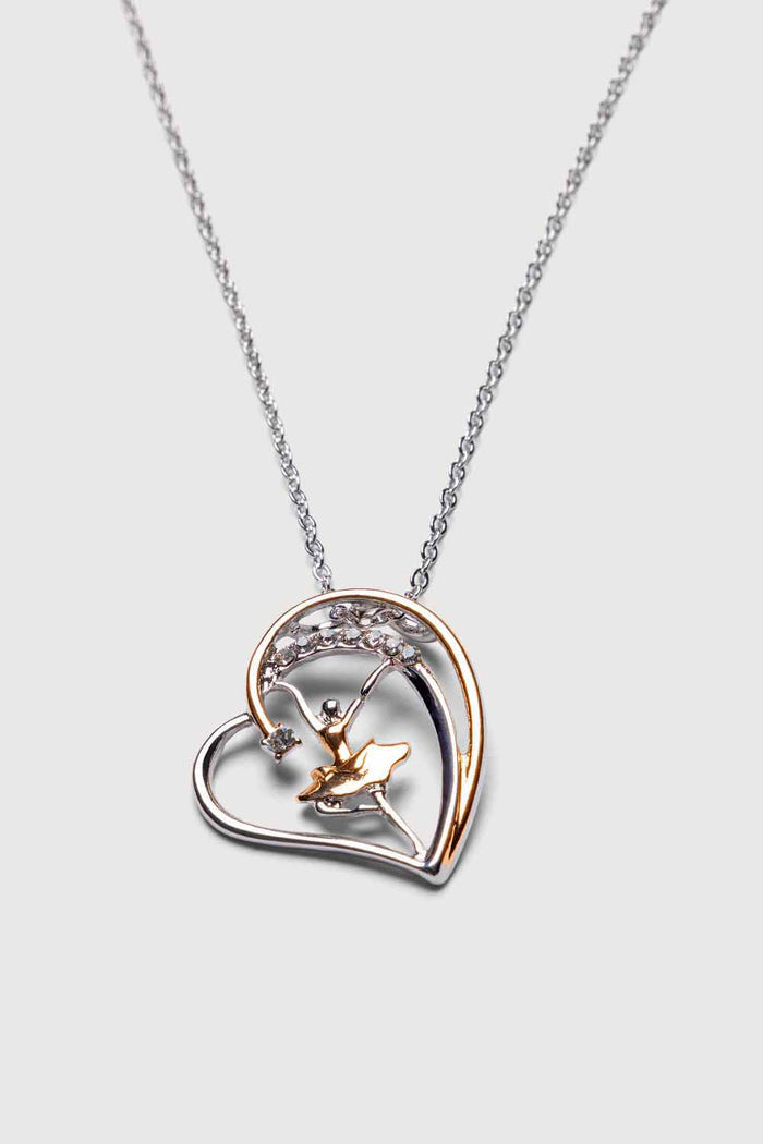 40064 - Bloch Ballet Heart Necklace