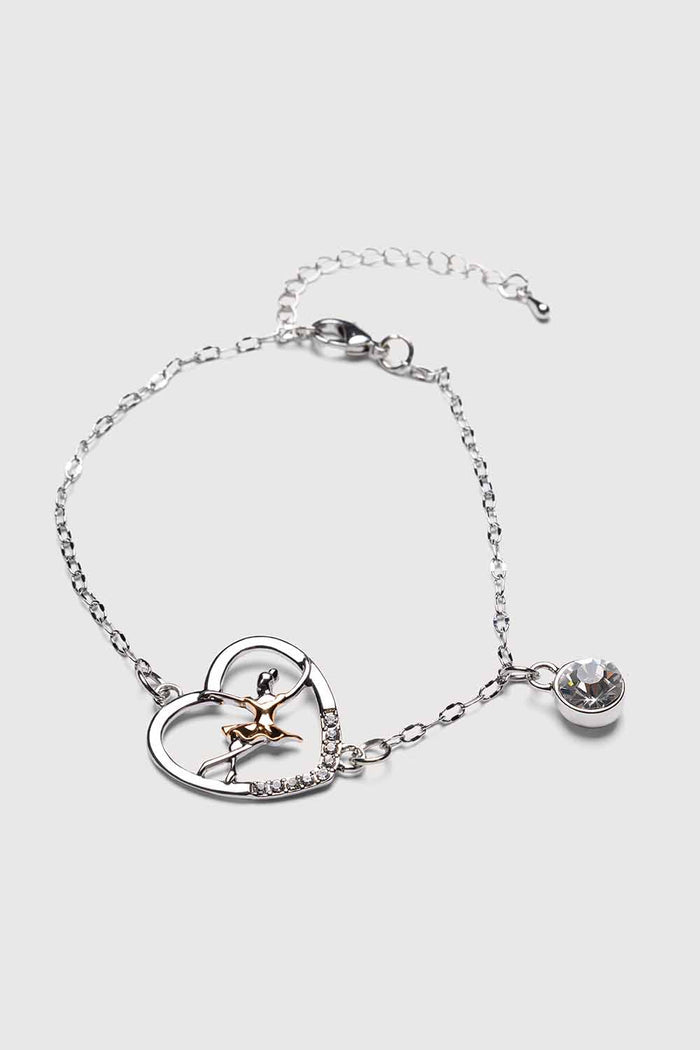 40080 - Bloch Ballet Heart Bracelet