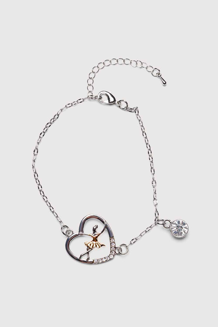 40080 - Bloch Ballet Heart Bracelet
