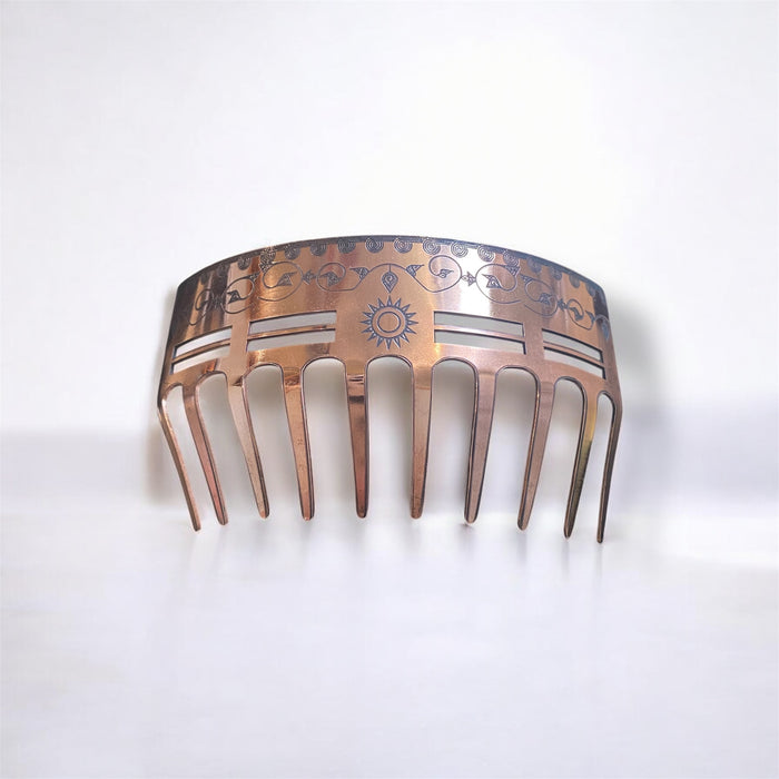 6" Ribbon Comb. Made By Mvskoke Artist, Amanda Rutland