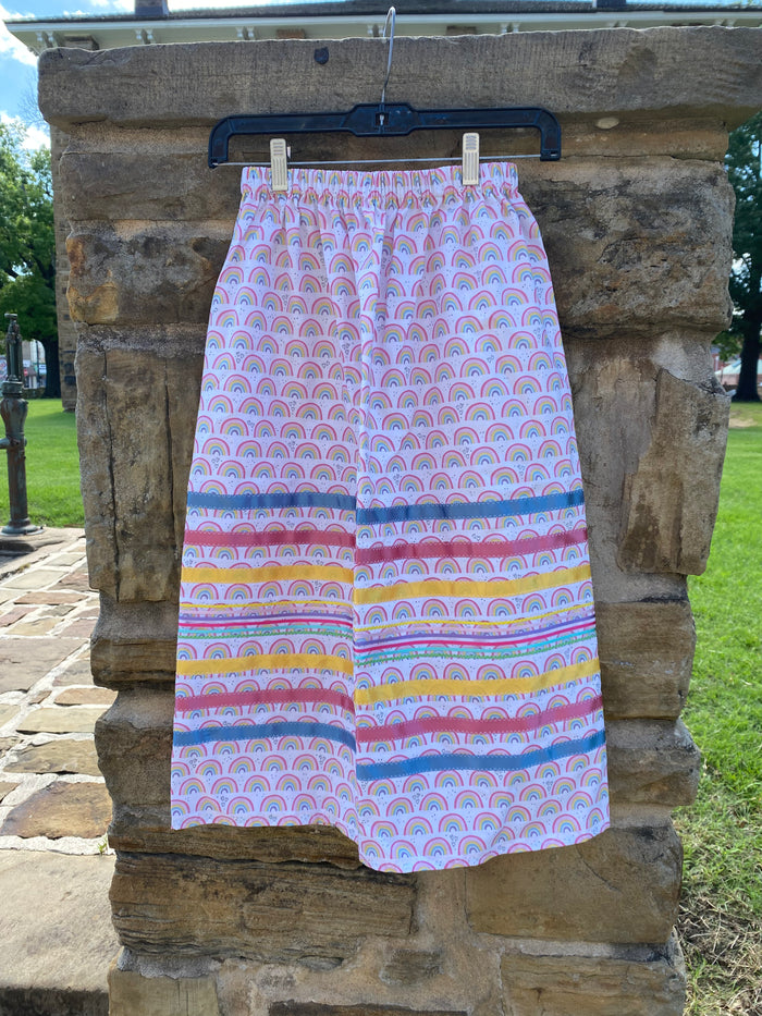 Adult Ribbons skirts, Made by Mvskoke Artist, Emma Ren