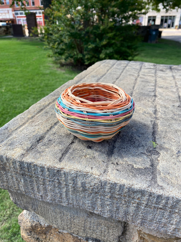 Small Southeastern Single Wall Baskets Made by Britteny Cuevas (Variety of colors & sizes)