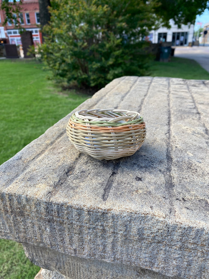 Small Southeastern Single Wall Baskets Made by Britteny Cuevas (Variety of colors & sizes)