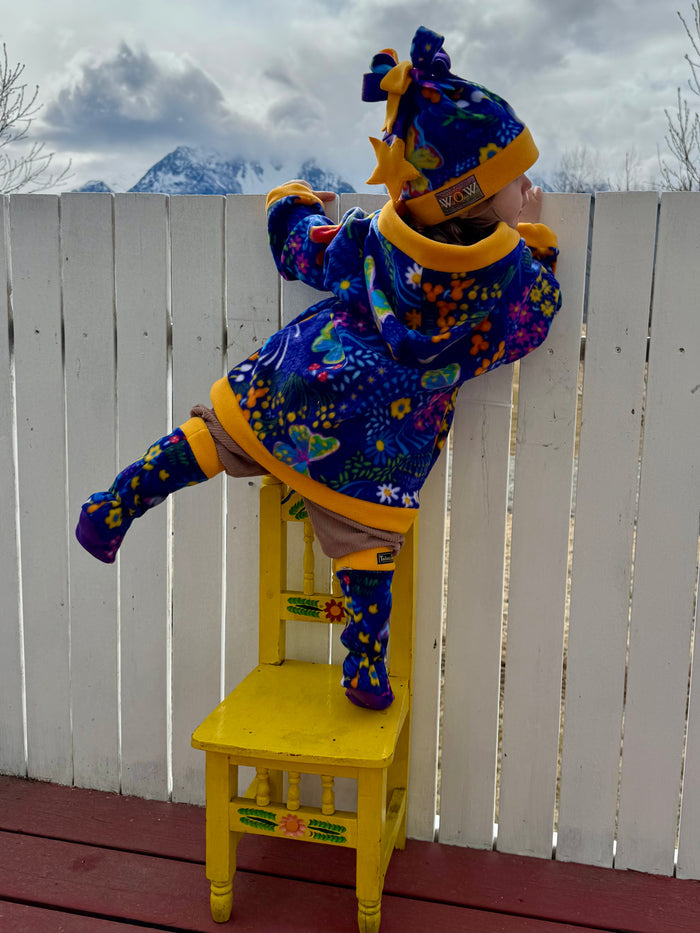 Alaska Floral Infant/Toddler Slipper Socks