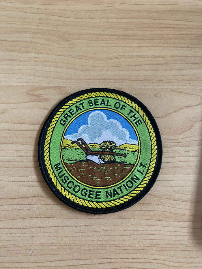 Muscogee Nation Seal Patch