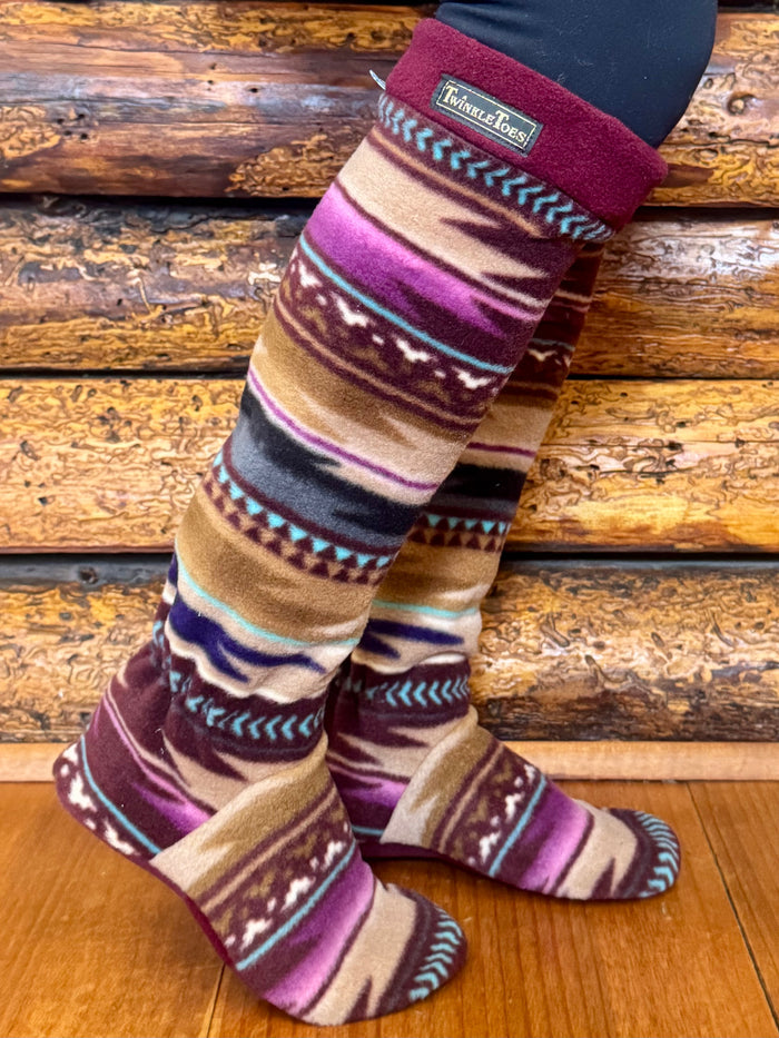 Out West Men's Slipper Socks