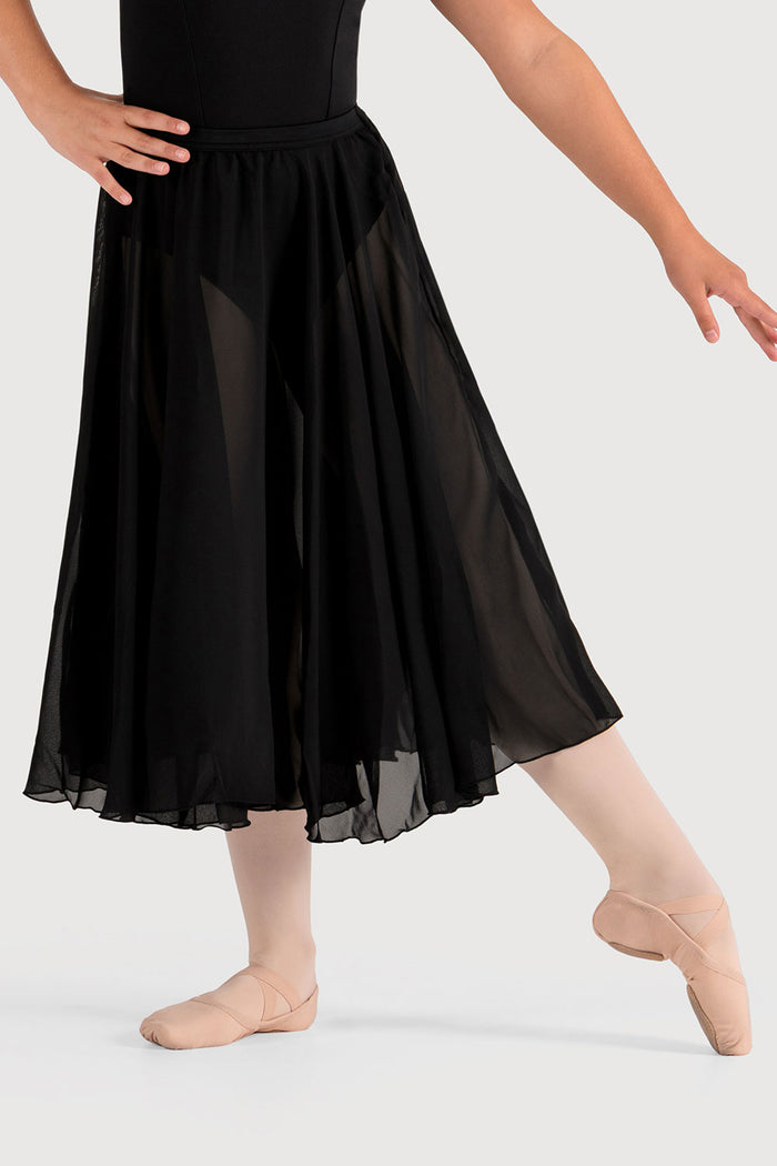 A0321G - Bloch Cambria Full Circle Chiffon Girls Skirt