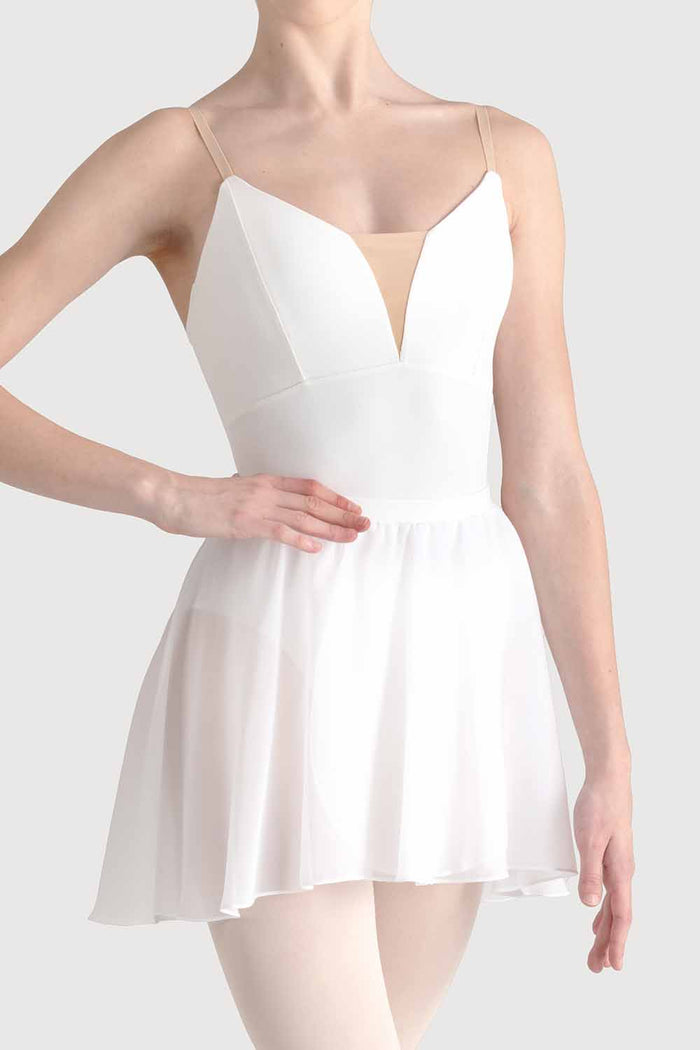 A0362L - Bloch Chezanne Womens Chiffon Mock Wrap Skirt