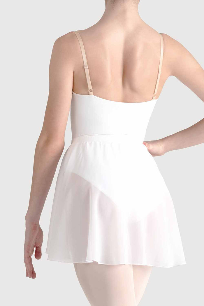 A0362L - Bloch Chezanne Womens Chiffon Mock Wrap Skirt