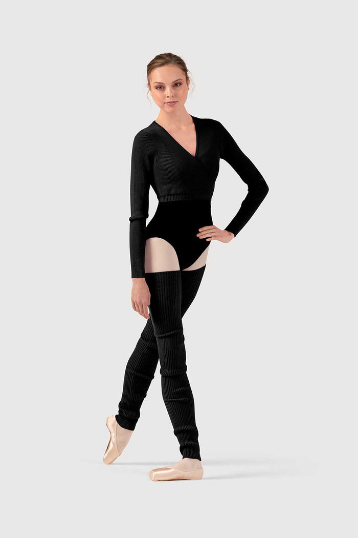 A511003 - Bloch Nova Knit Long Legwarmers