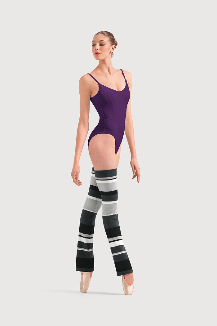 A51107 - Bloch Striped Long Legwarmers