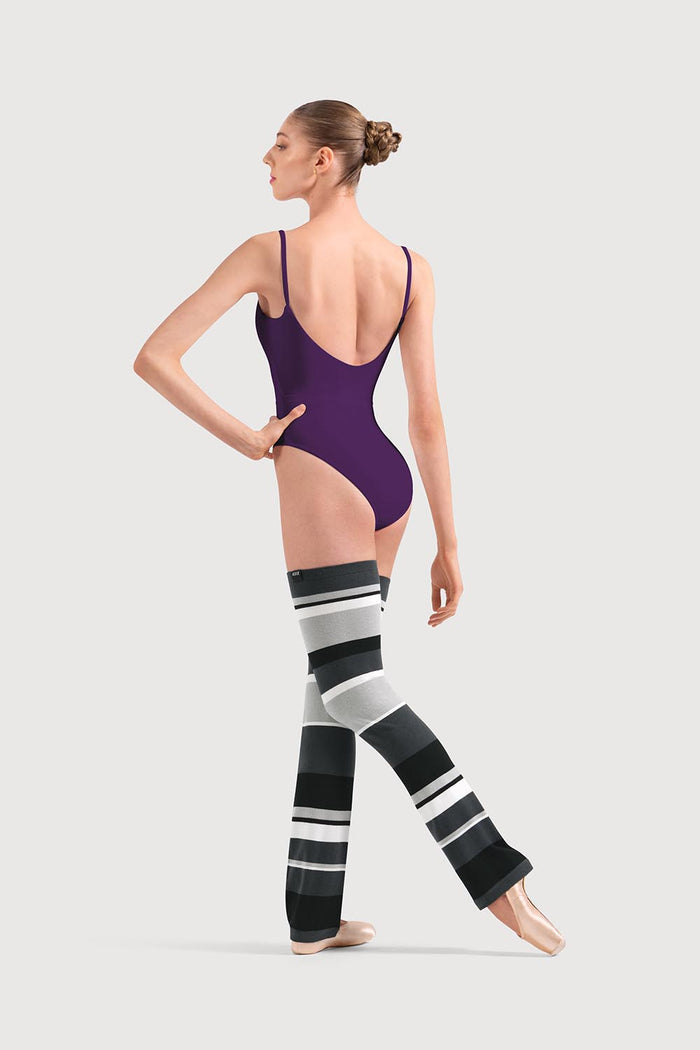 A51107 - Bloch Striped Long Legwarmers