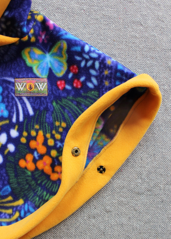 Alaska Floral Baby Poncho