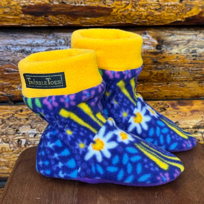 Alaska Floral Infant/Toddler Slipper Socks