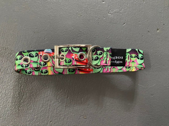 Dogtraining101 Aliens Buckle Collar