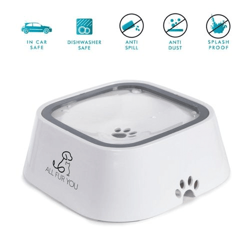 All Fur You All Fur You Anti Splash Bowl Grey - 2L