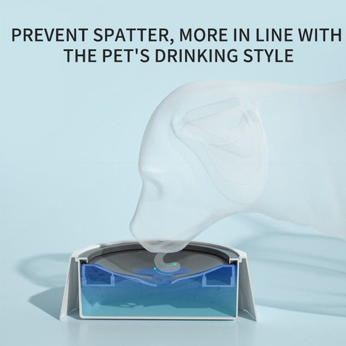 Dogtraining101 Retail Super Store All Fur You Anti Splash Bowl Round - 1L