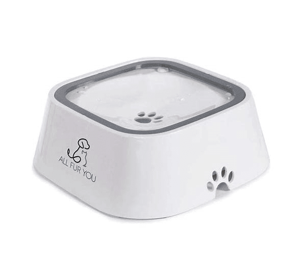 Dogtraining101 Retail Super Store All Fur You Anti Splash Bowl White - 1L