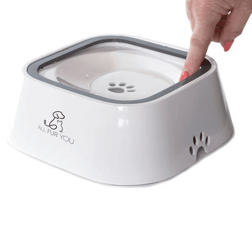 Dogtraining101 Retail Super Store All Fur You Anti Splash Bowl White - 1L