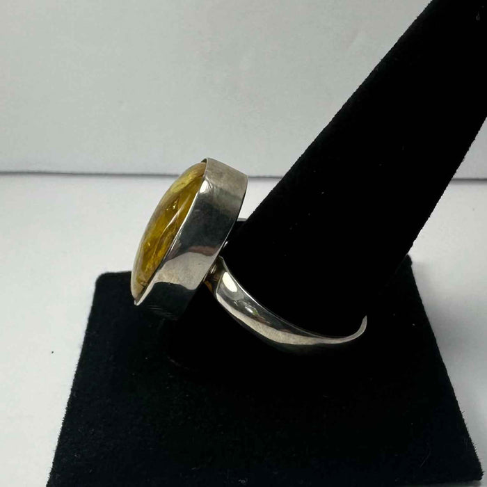 Amber Ring - Size 14