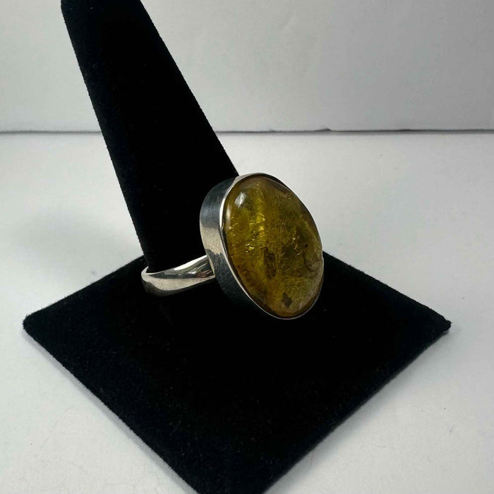 Amber Ring - Size 14