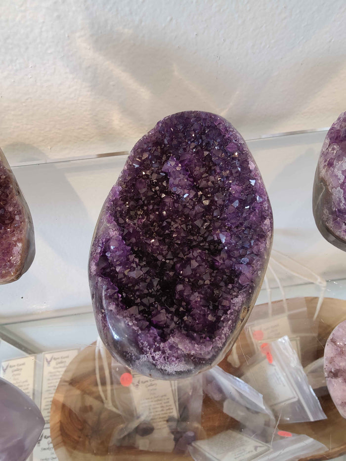 Amethyst Geode Sculpture - Smokin Resin Company