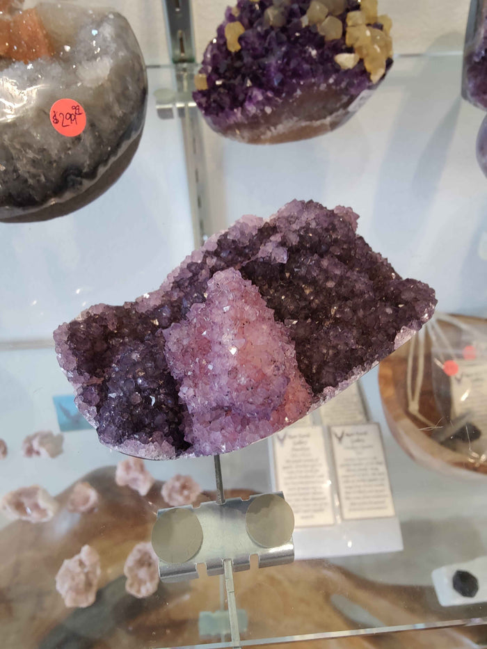 Amethyst Geode Sculpture - Smokin Resin Company