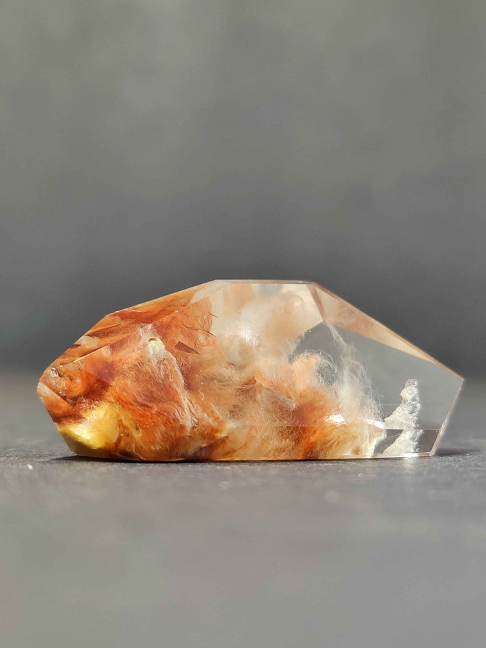 Amphibole (Angel Phantom) Quartz Polished Freeform (SM) - Smokin Resin Company