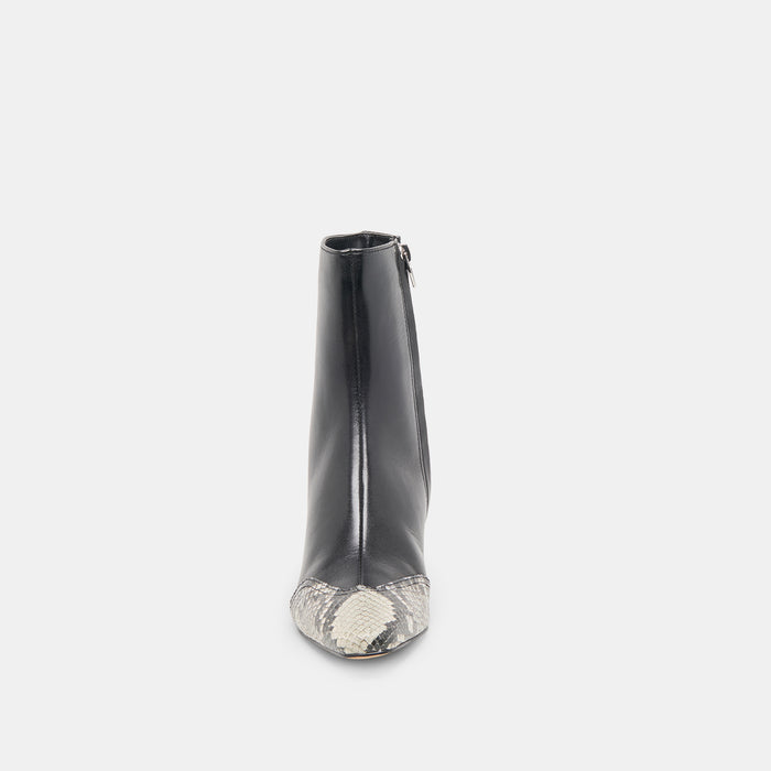 ANIKA BOOTS BLACK MULTI LEATHER
