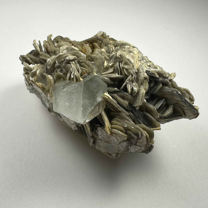 Aquamarine with Muscovite on Matrix from Shigar Valley, Skradu, Pakistan - Smokin Resin Company