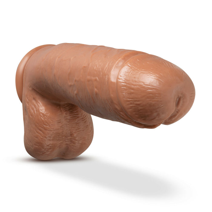 Au Naturel Mocha 10in Dildo With Suction Cup  Intimates Adult Boutique