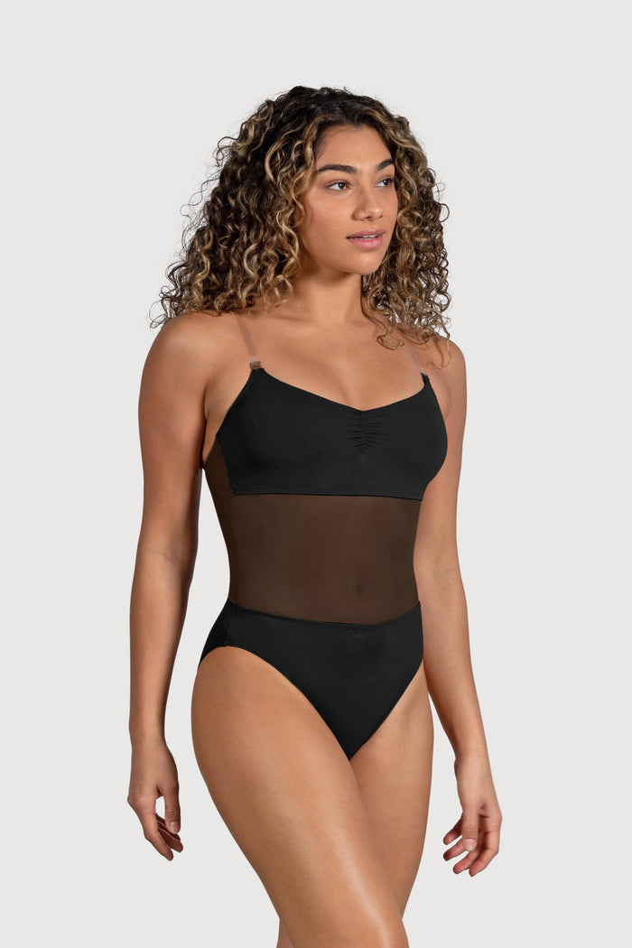 B53377 - Bloch Cordelia Mesh Panel Womens Body Liner
