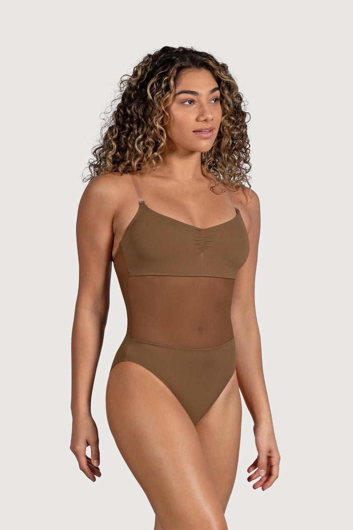 B53377 - Bloch Cordelia Mesh Panel Womens Body Liner