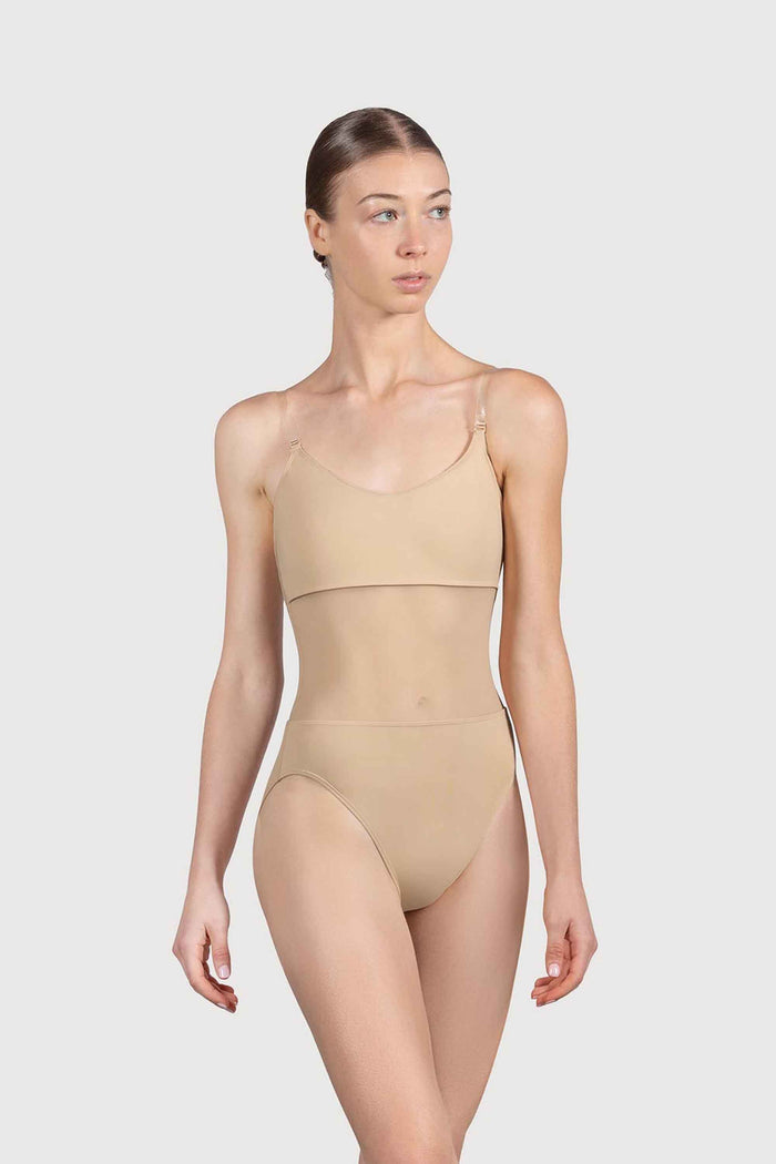B53377 - Bloch Cordelia Mesh Panel Womens Body Liner
