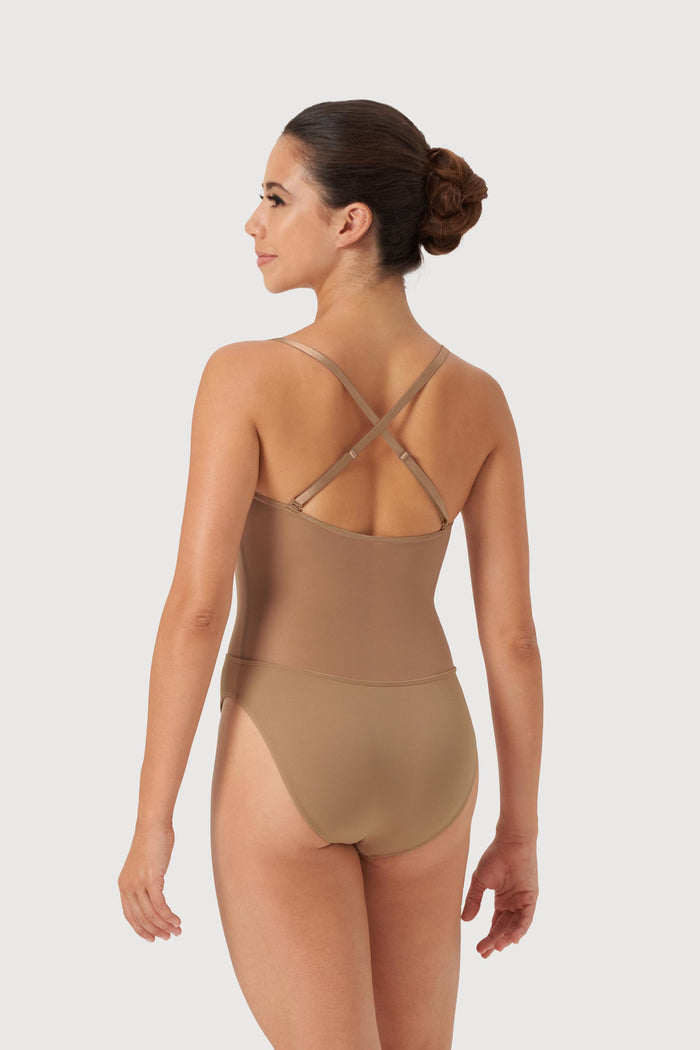 B53377 - Bloch Cordelia Mesh Panel Womens Body Liner