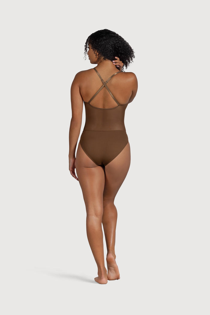 B53377 - Bloch Cordelia Mesh Panel Womens Body Liner