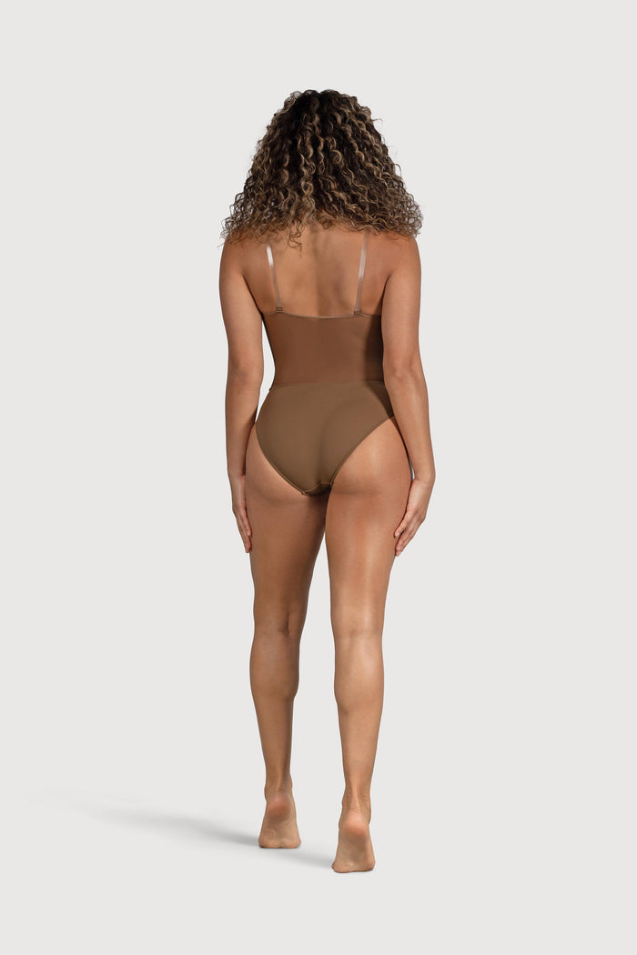 B53377 - Bloch Cordelia Mesh Panel Womens Body Liner