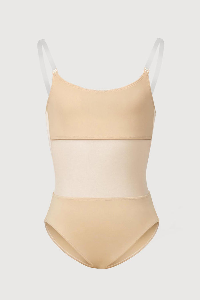 B53387G - Bloch Sunna Mesh Panel Girls Body Liner