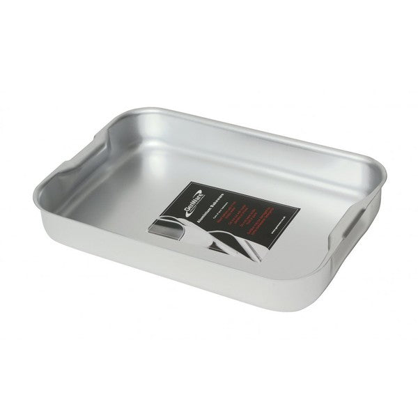 Baking Dish Aluminium With Built In Handles 47cm x 36cm x 7cm (External)