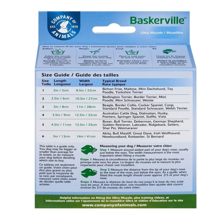 Baskerville Baskerville Muzzle